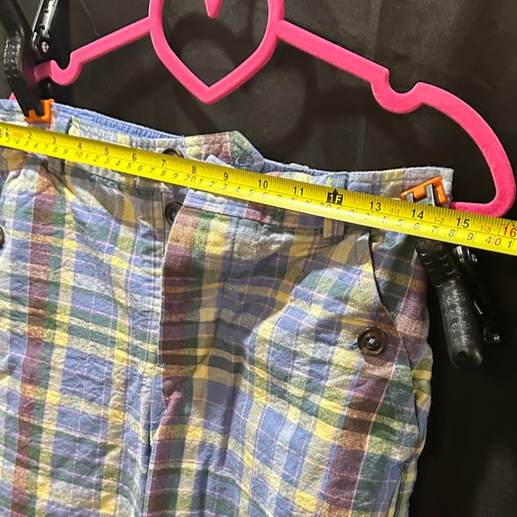 Free People Multicolor Plaid Capri Pants - Picture 3 of 5